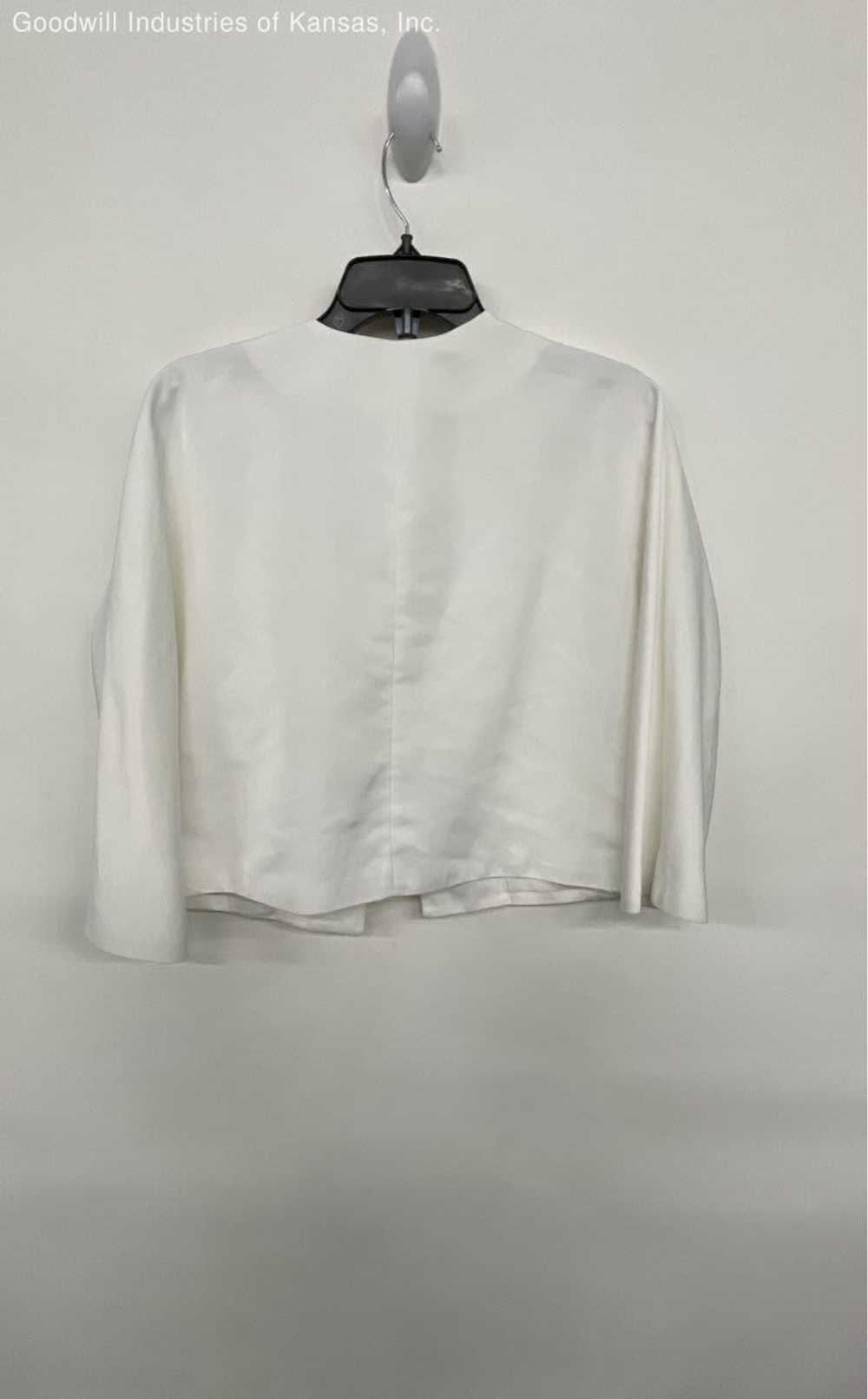 Worthington White Cardigan Blazer Jacket - Size L - image 7