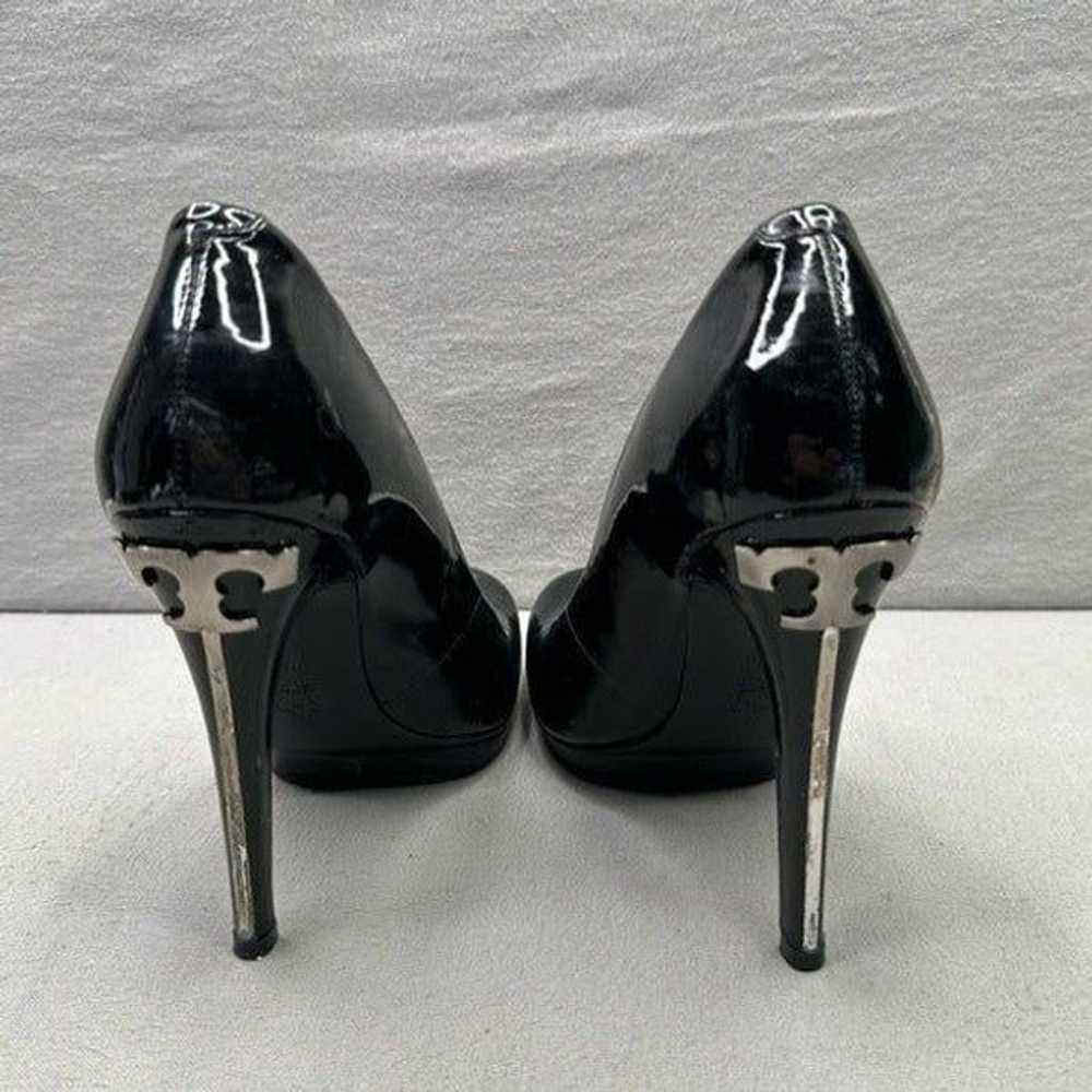 Tory Burch Womens Size 7 (M) Pumps Black Patent L… - image 4