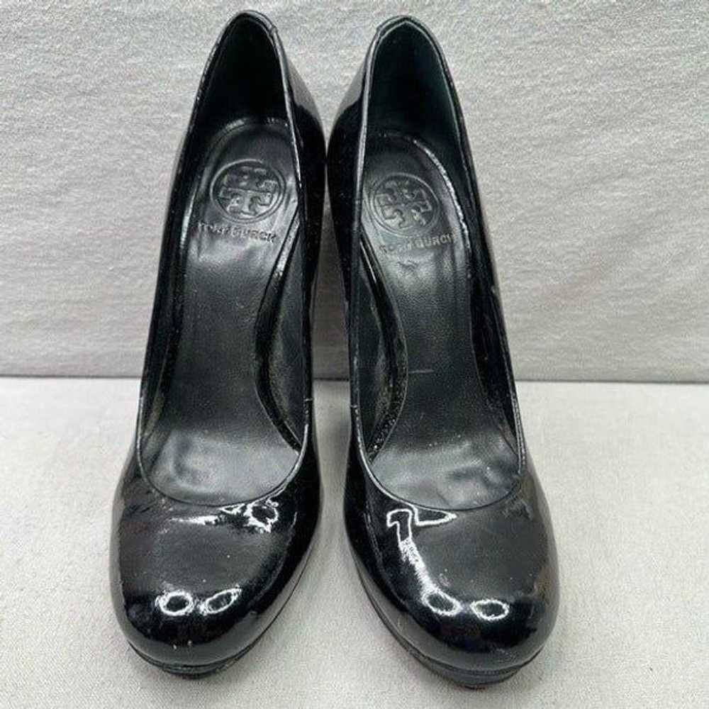 Tory Burch Womens Size 7 (M) Pumps Black Patent L… - image 6