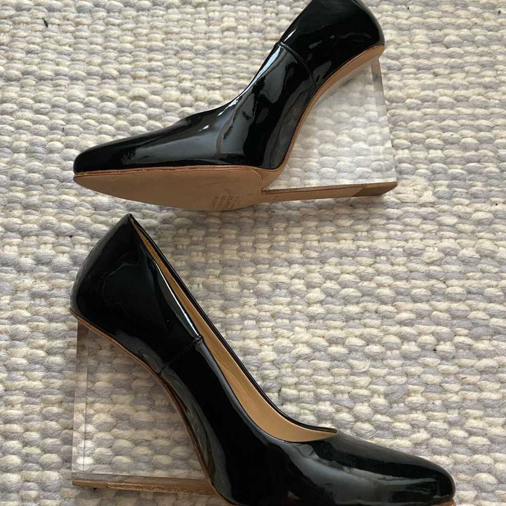 H&m maison margiela heels platforms clear Black s… - image 2