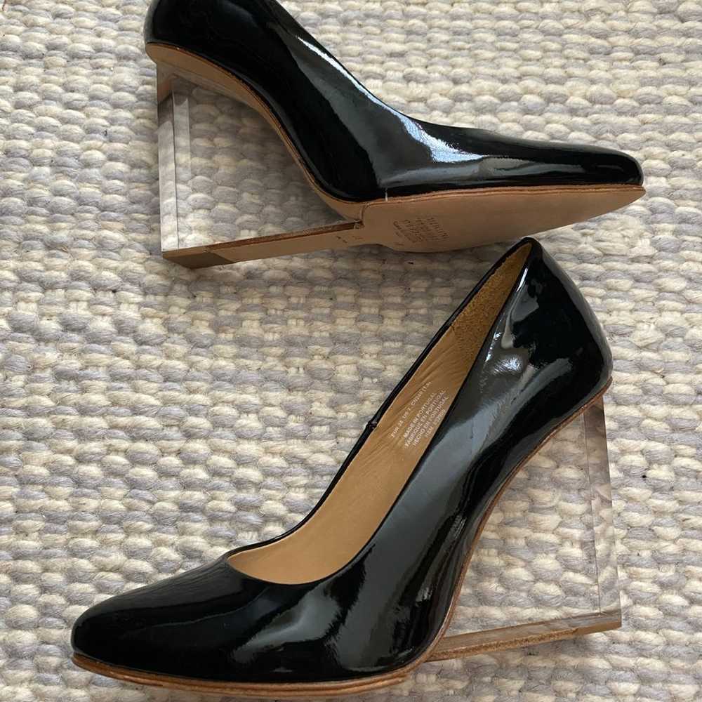 H&m maison margiela heels platforms clear Black s… - image 3