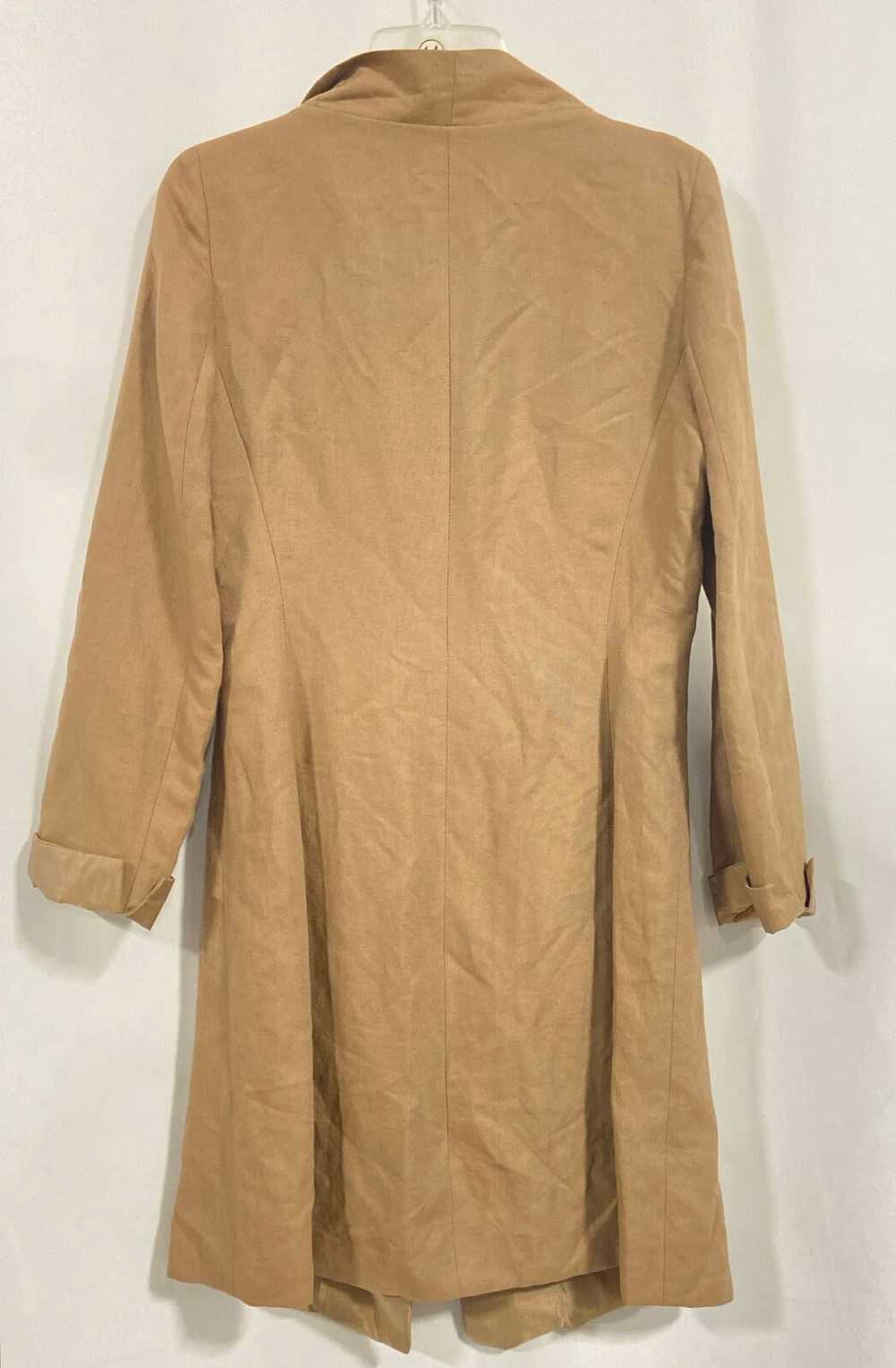 Emporio Armani Women Beige Vintage Long Coat S - image 2