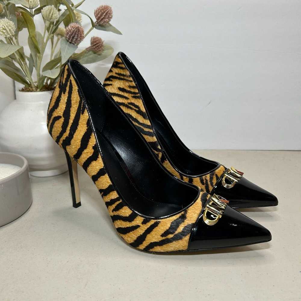 Michael Kors Parker Pump Tiger Print Calf Hair Le… - image 1