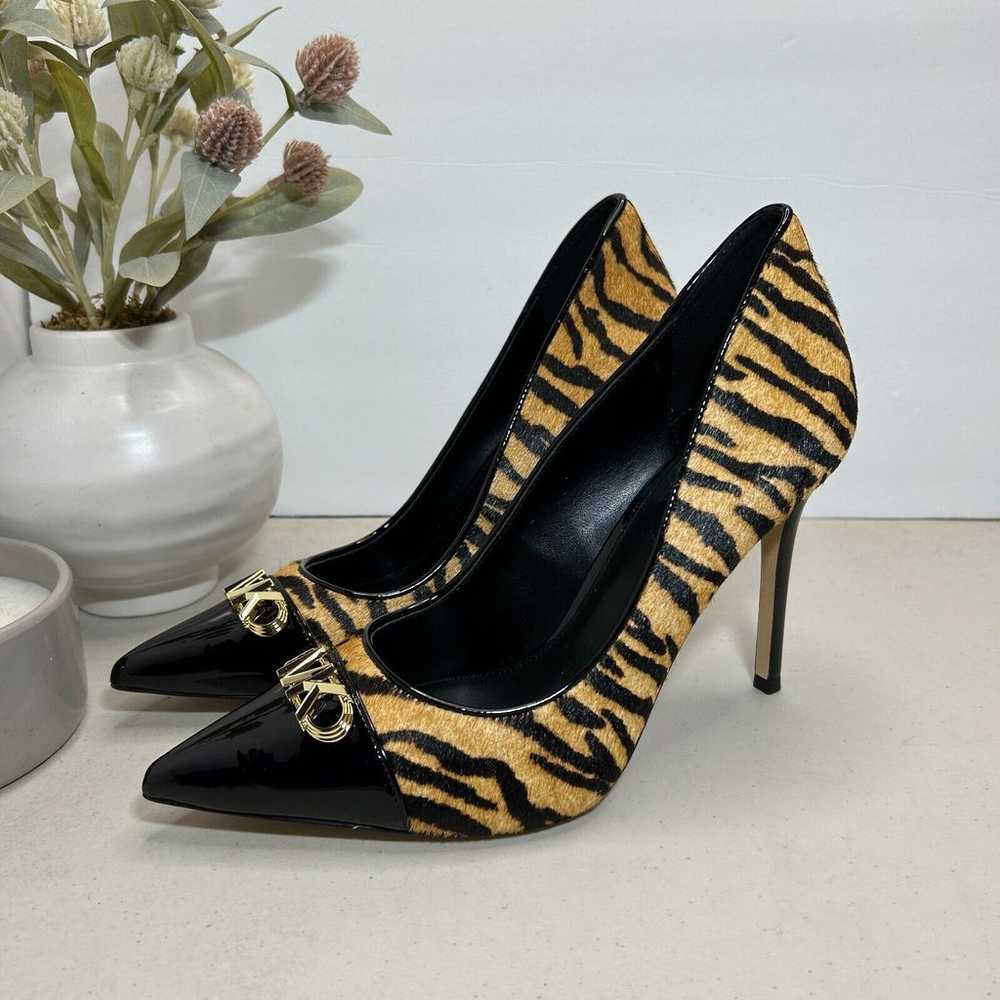 Michael Kors Parker Pump Tiger Print Calf Hair Le… - image 4