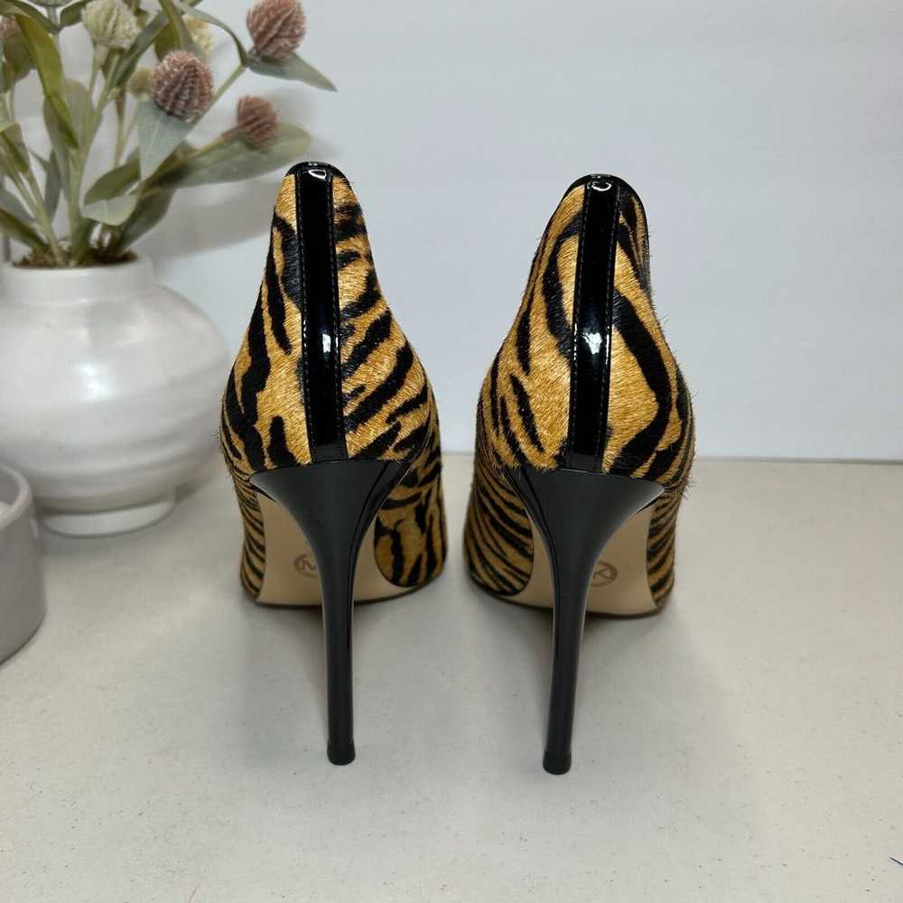 Michael Kors Parker Pump Tiger Print Calf Hair Le… - image 5