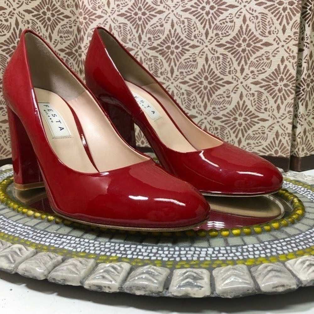 FESTA MILANO Women Gorgeous patent leather NWOT p… - image 2