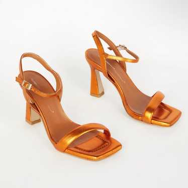 Intentionally Blank Yuxta Metallic Heel Sandals i… - image 1