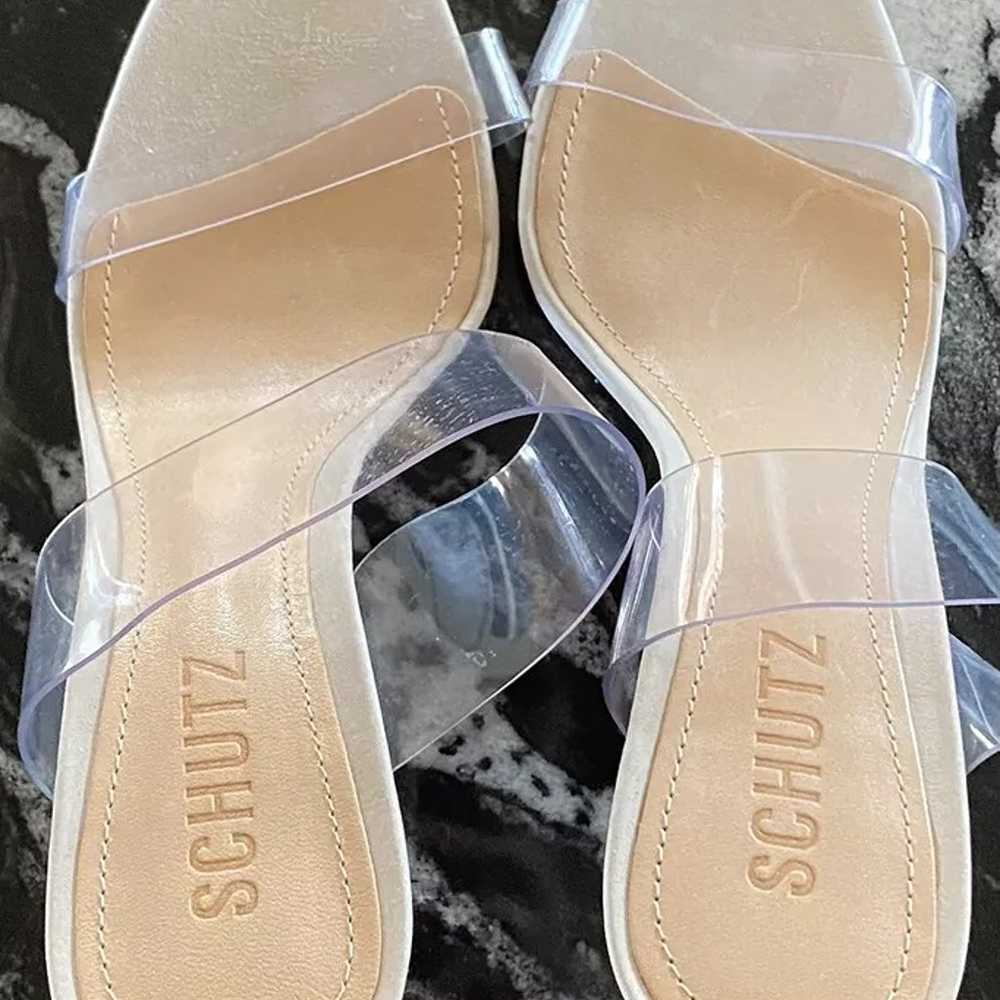 Schutz Ariella 100m Sandals Beige Heels Women Siz… - image 6