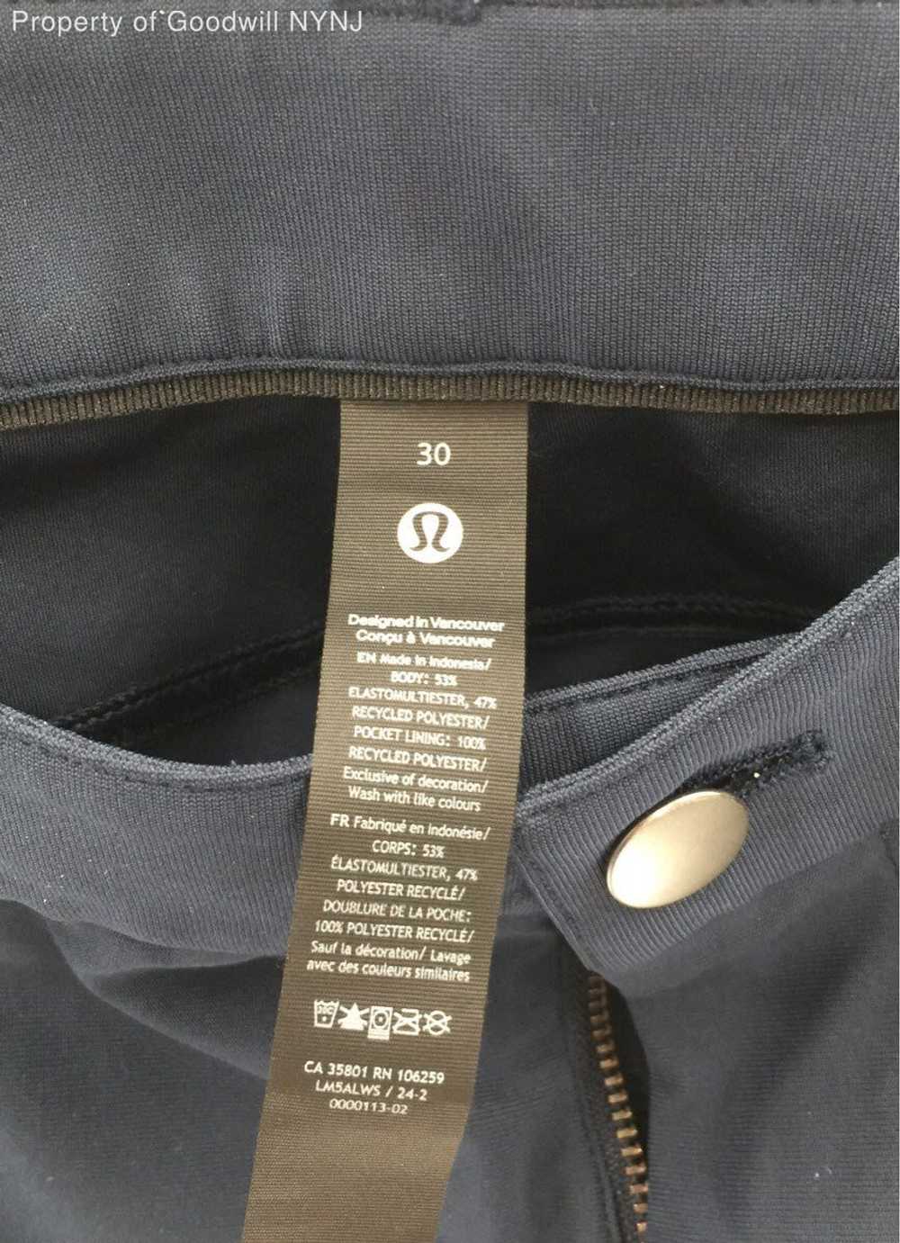 LULULEMON Women's Dark Blue Pants Sz 30 - image 2