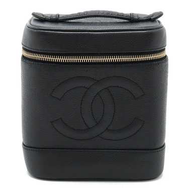 Chanel Chanel Chanel Caviar Skin Vanity Bag Handb… - image 1