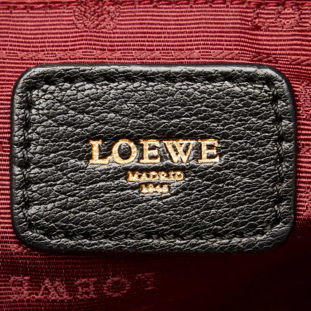 Loewe LOEWE Amazona 36 Anagram Handbag Black Leat… - image 10