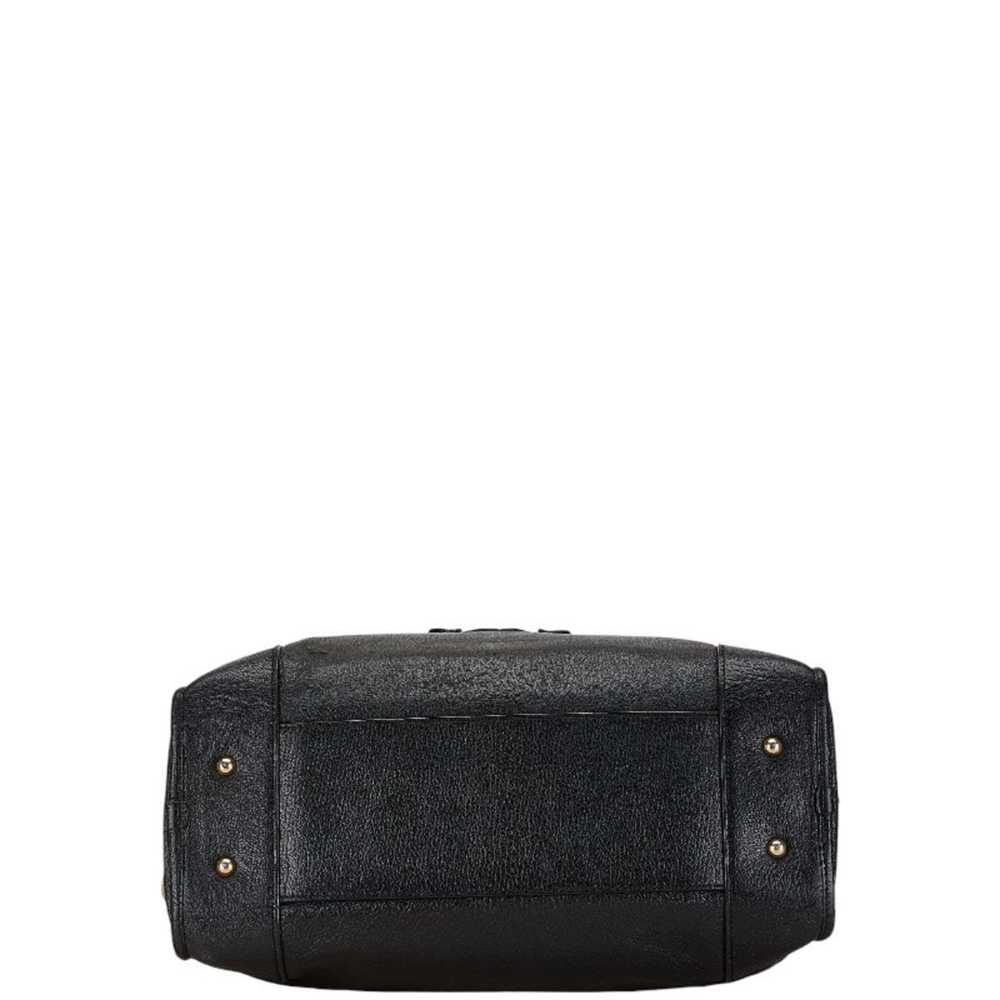 Loewe LOEWE Amazona 36 Anagram Handbag Black Leat… - image 5