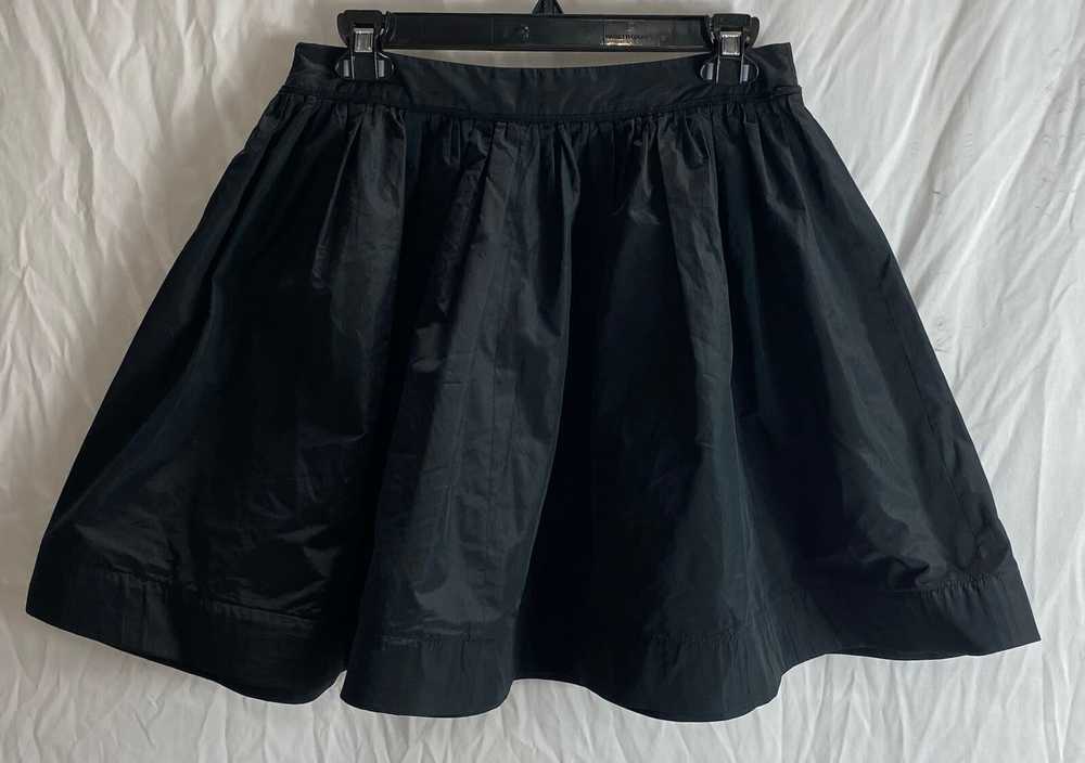 Giorgio Armani Black Gathered Skirt - Size 40, US… - image 2