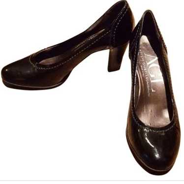 AGL - Black Patent Leather Heels