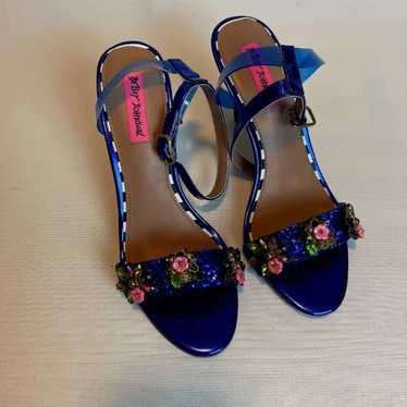 Betsey Johnson floral shoes