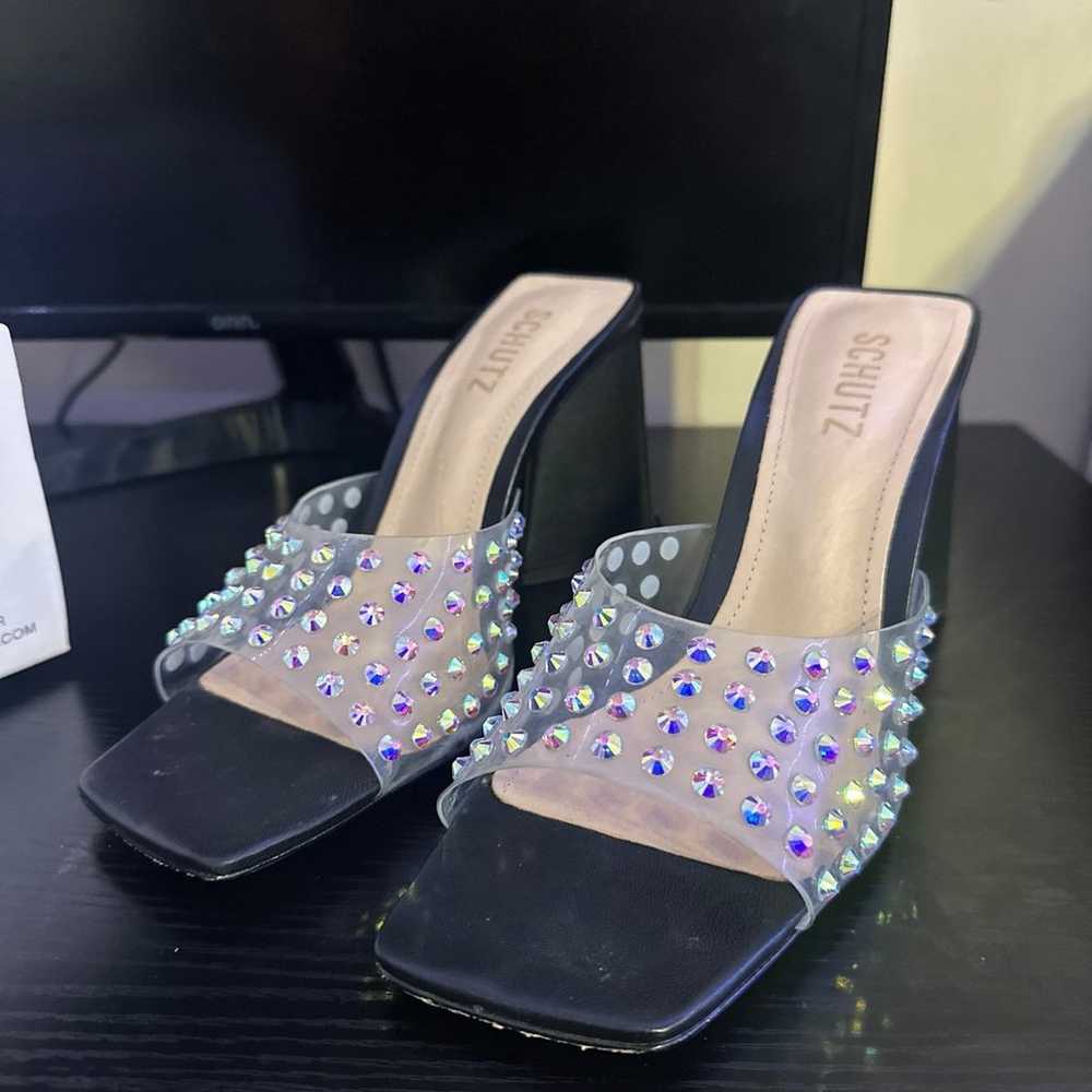 Schutz Lizah Crystal Sandal - image 1