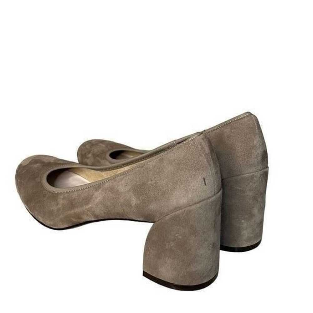 VANELI CAMILA Pump Block Heel Tan MILITARY SUEDE … - image 5