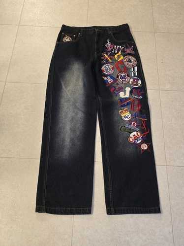 NEGRO LEAGUES Buggy Denim Pants　bboy NEGRO LEAGUES Buggy Denim Pants bboy