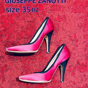 GIUSEPPE ZANOTTI Satin Pumps