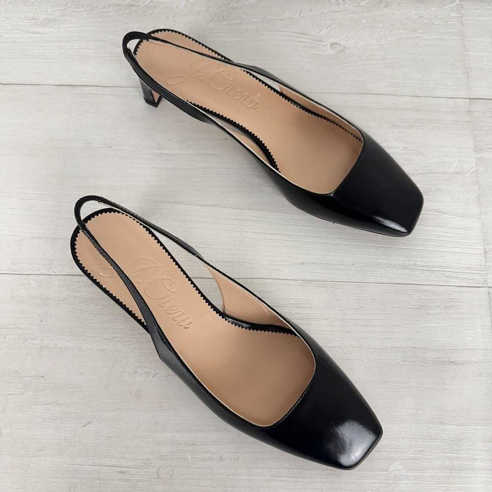 NEW J.Crew Layla Slingback Heel Leather Pump Wome… - image 12