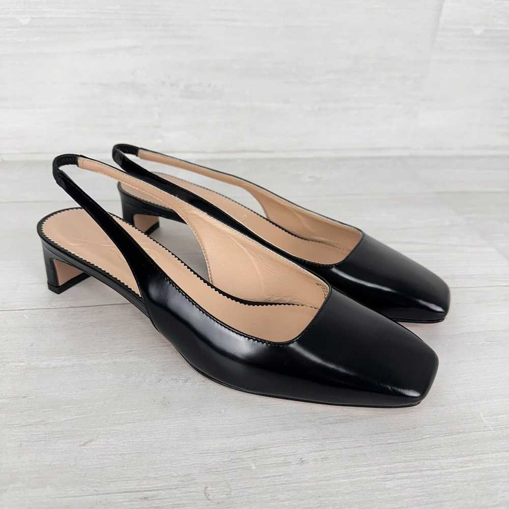 NEW J.Crew Layla Slingback Heel Leather Pump Wome… - image 1