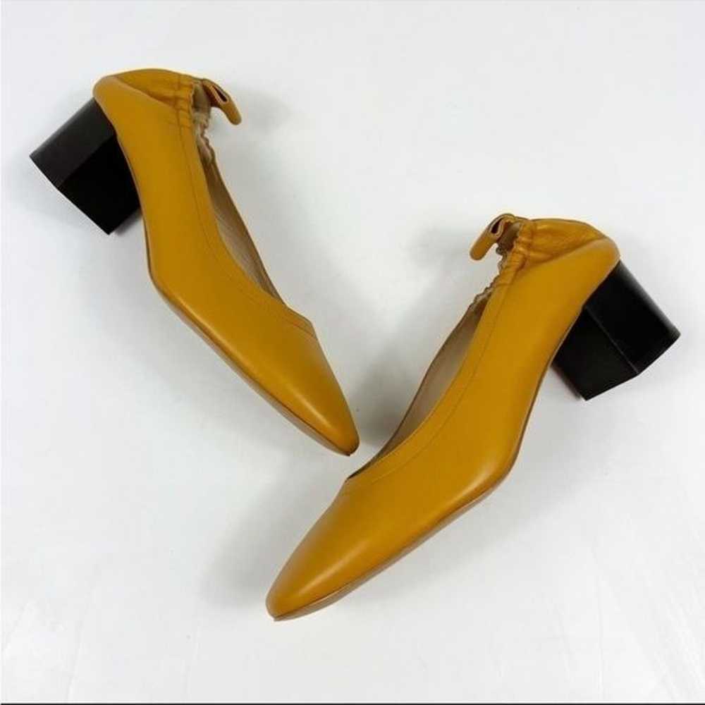 Everlane The Day Heel Honey Yellow Mustard Leathe… - image 1