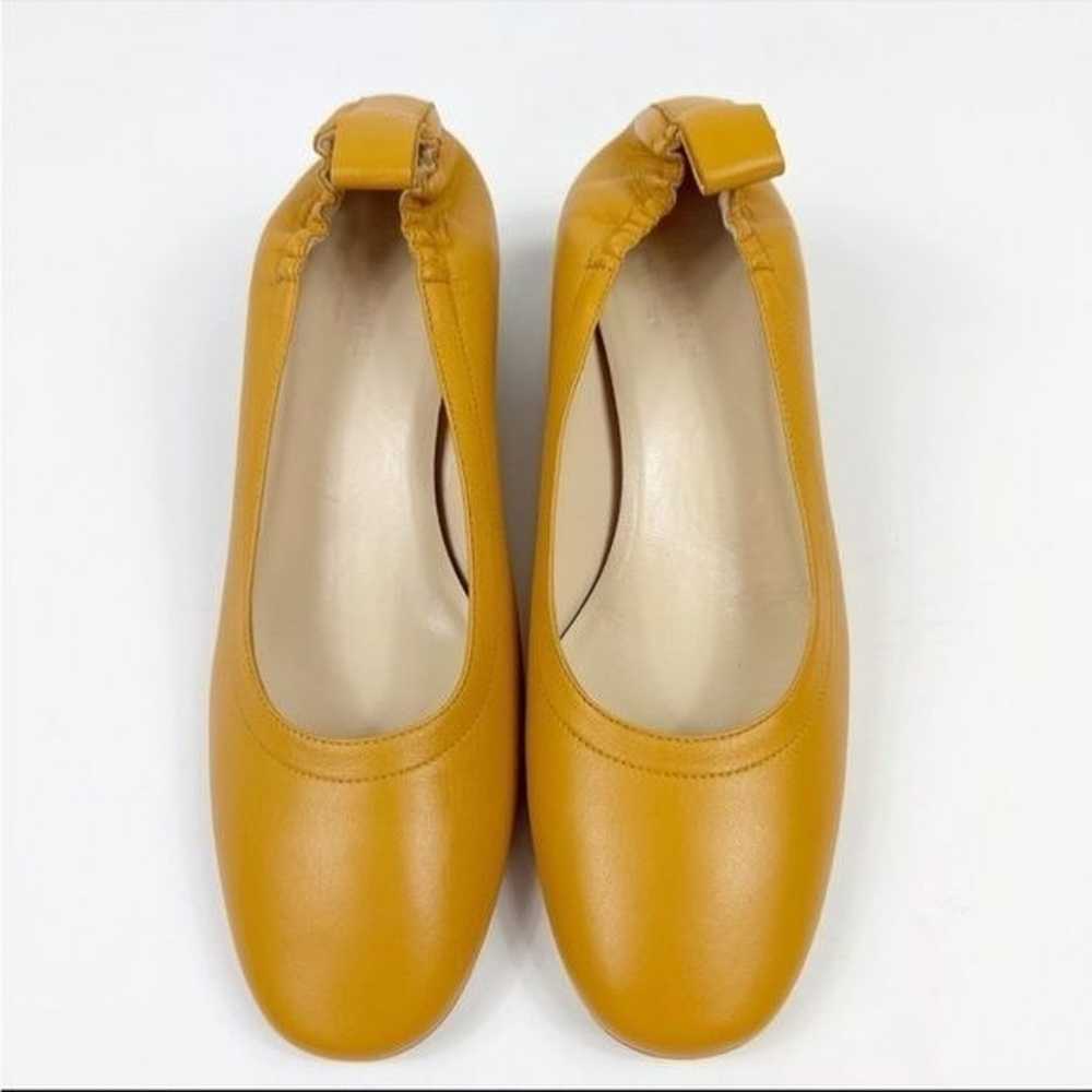 Everlane The Day Heel Honey Yellow Mustard Leathe… - image 3