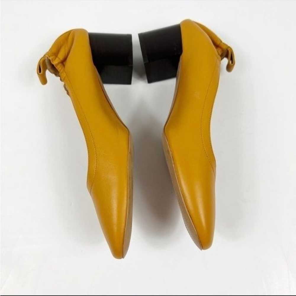 Everlane The Day Heel Honey Yellow Mustard Leathe… - image 4