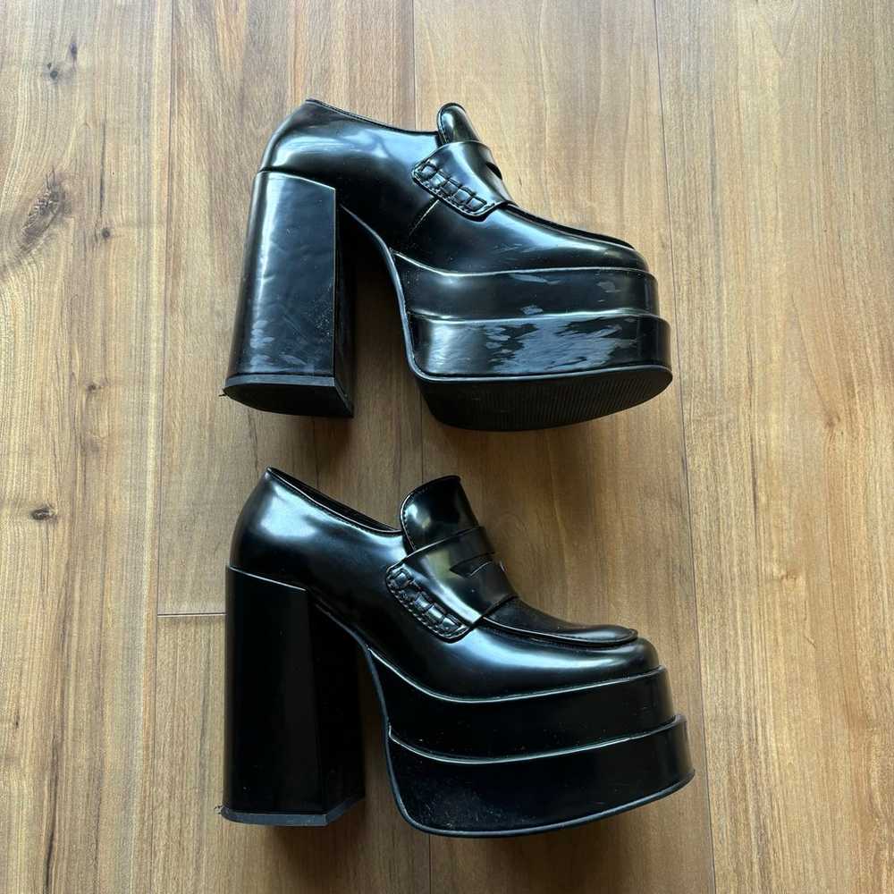 Steve Madden Catelyn Faux Leather Platform Heels … - image 4