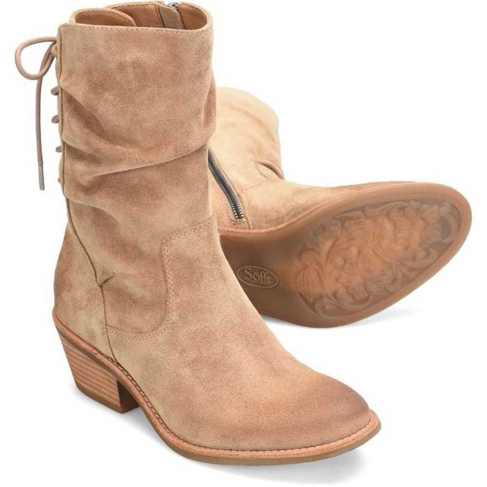 Sofft Sharnell Heel Low Barley Suede Size 10 styl… - image 11