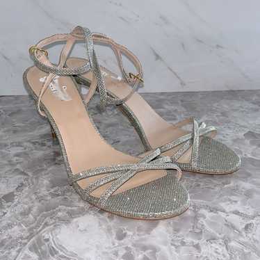 Stuart weitzman starla 105 glitter heels sz 10