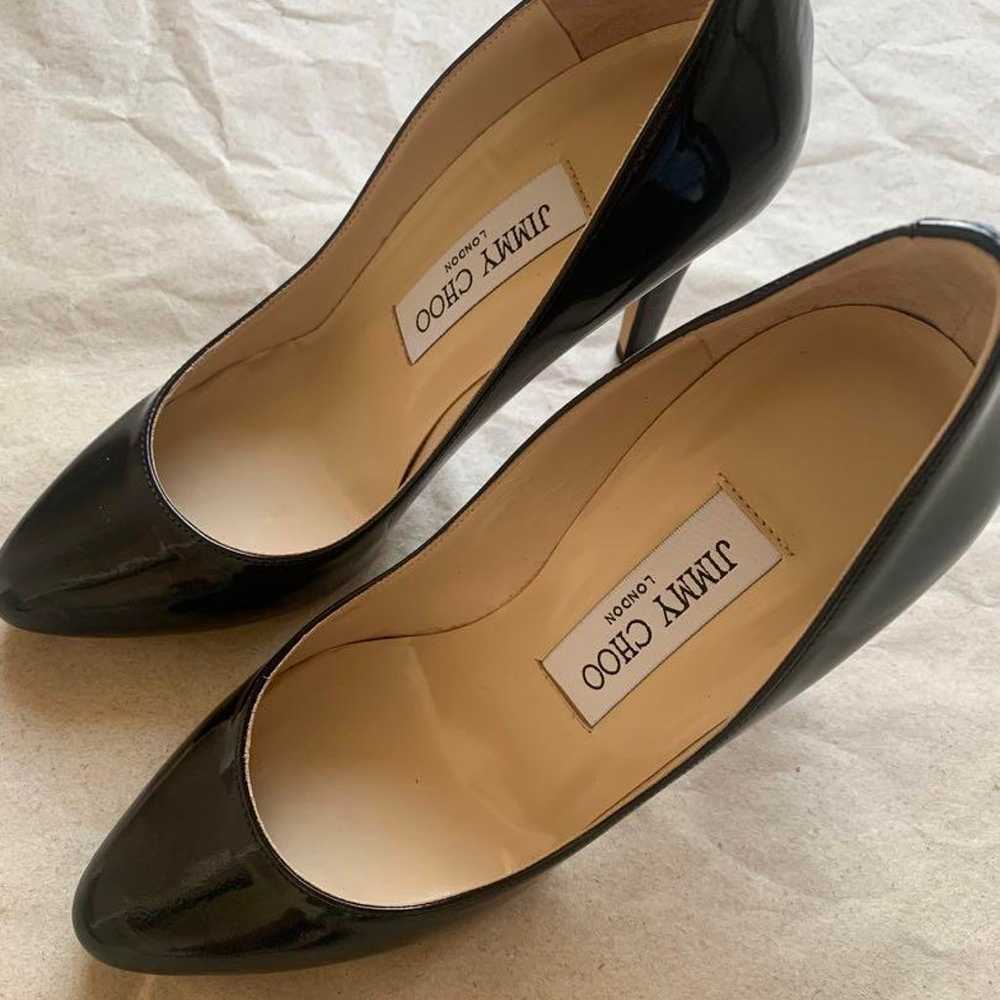 Jimmy Choo pumps (black/patent/size 35) - image 2