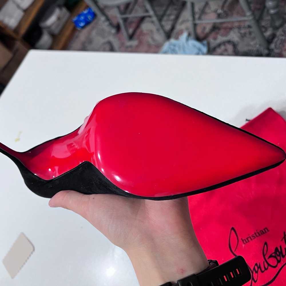 ONE Christian Louboutin black pump heel - image 8