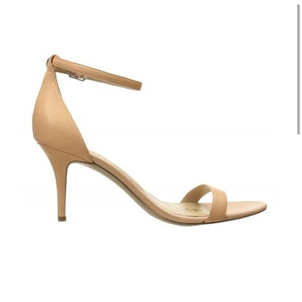 New Sam Edelman Sandals Ankle Strap Heels 6.5 Nude - image 4