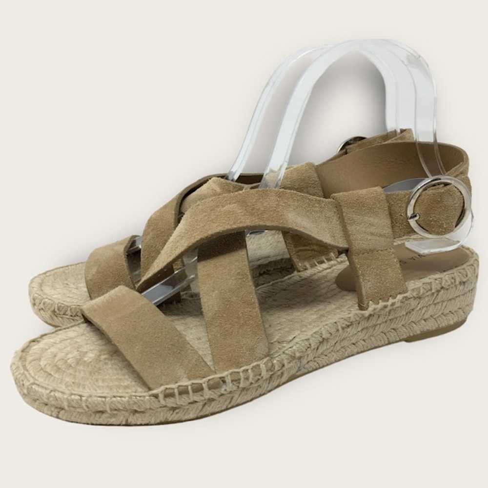 Via Spiga Gia Suede Espadrille Sandals 8 M Slingb… - image 3