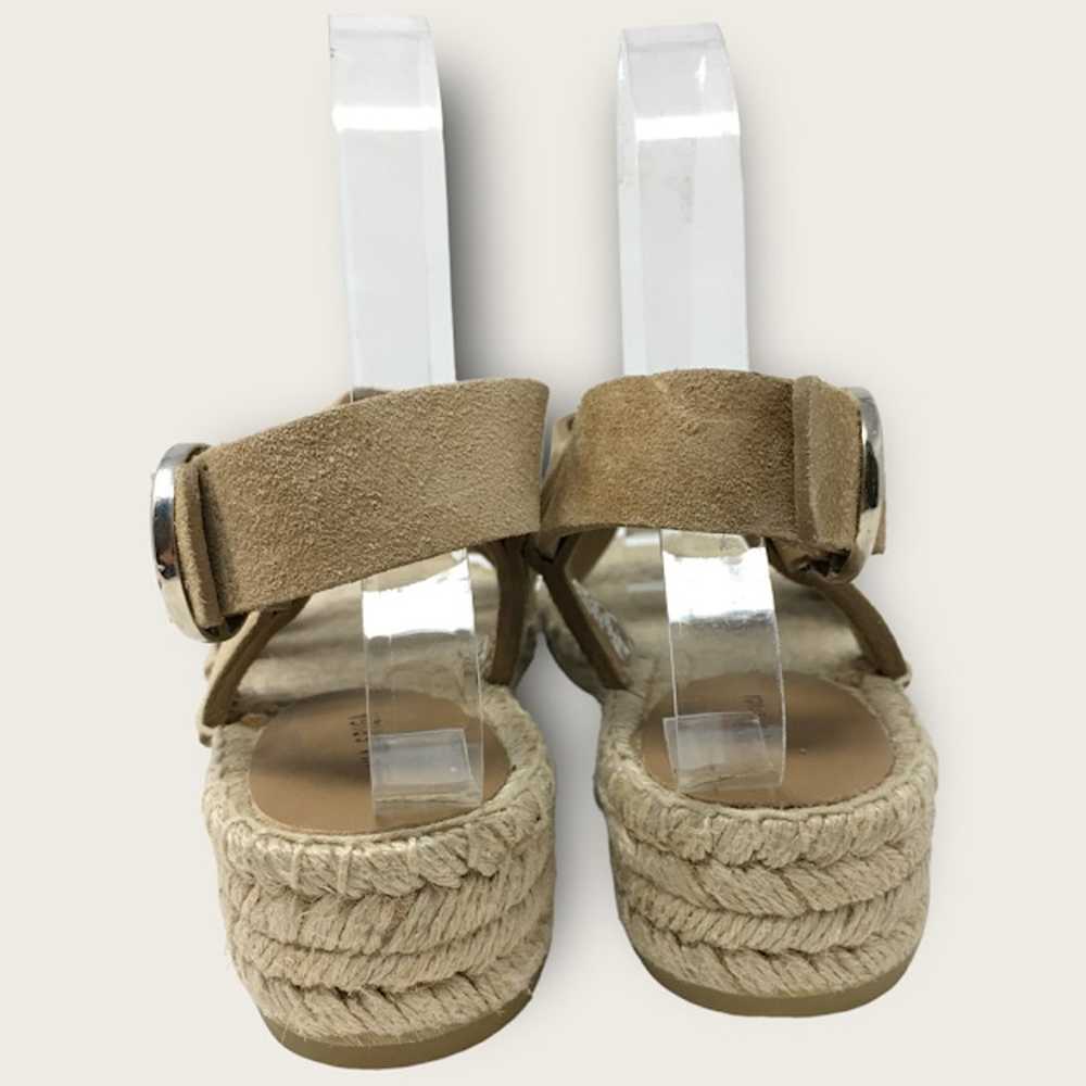 Via Spiga Gia Suede Espadrille Sandals 8 M Slingb… - image 4