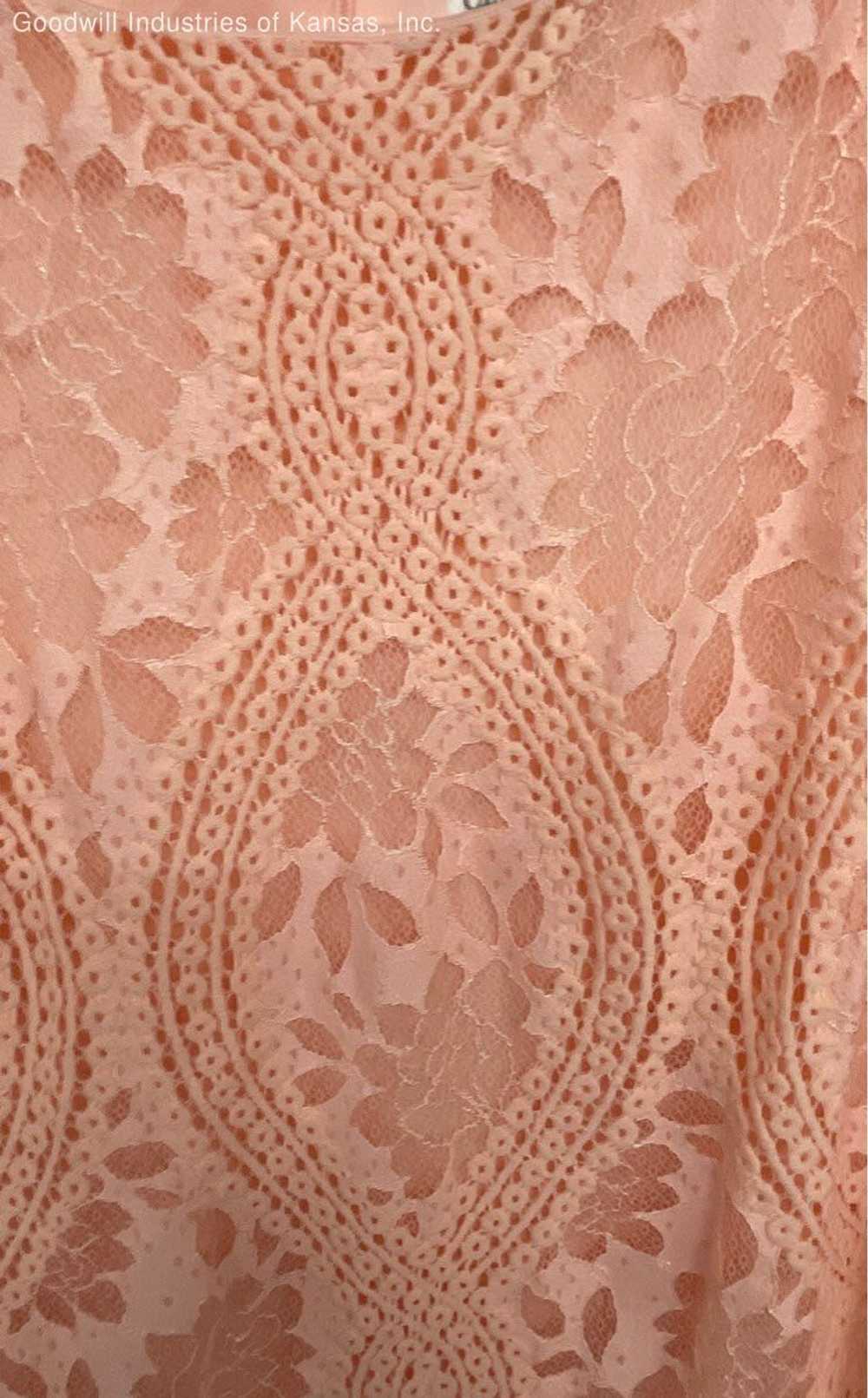 Cato Pink Lace Floral Dress - Size 26W - image 3