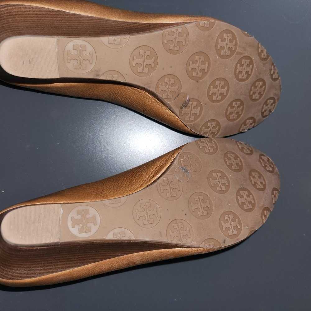 Womens tory burch peep toe sandals - image 2