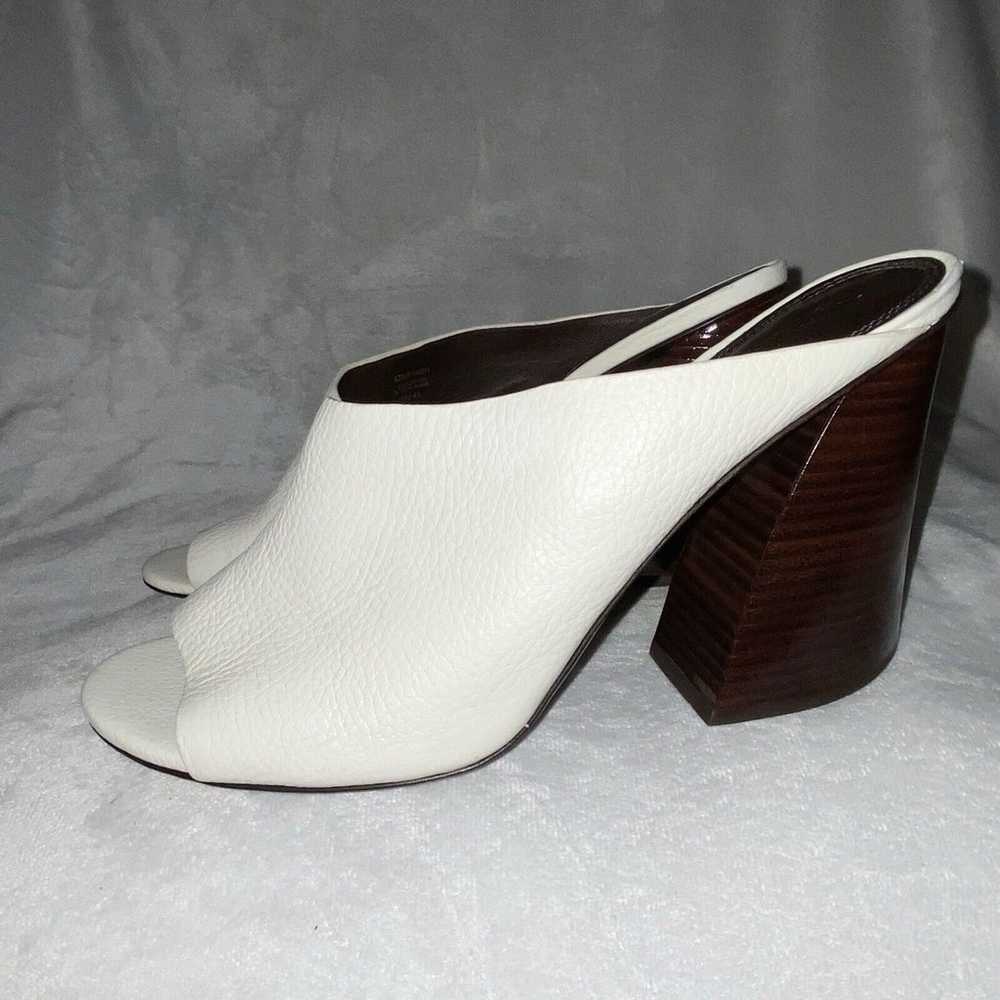 Mercedes Castillo Izar Asymmetrical Leather Mule … - image 2