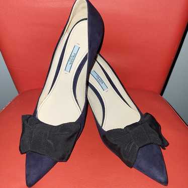 Prada kitten heel shoes