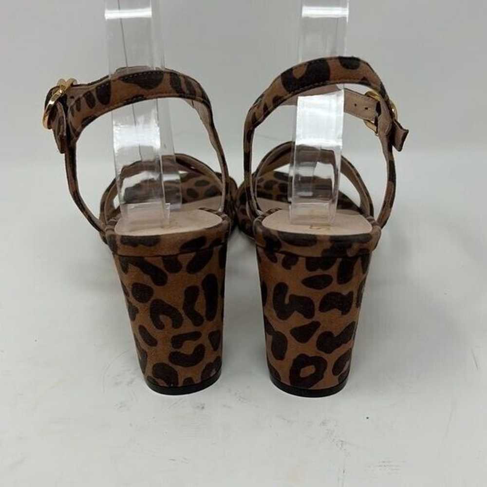 Stuart Weitzman Animal Print Analeigh High Heel S… - image 3