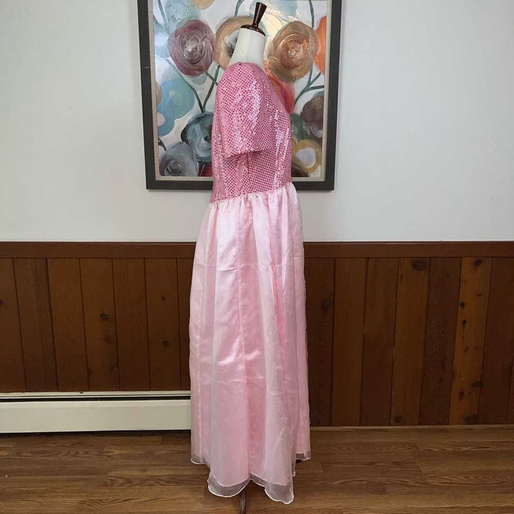 Vintage Darling Vintage 1980s Organza Prom/Brides… - image 5