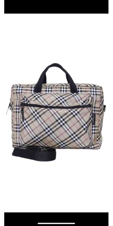 Burberry Burberry coated canvas shoulder crossbody