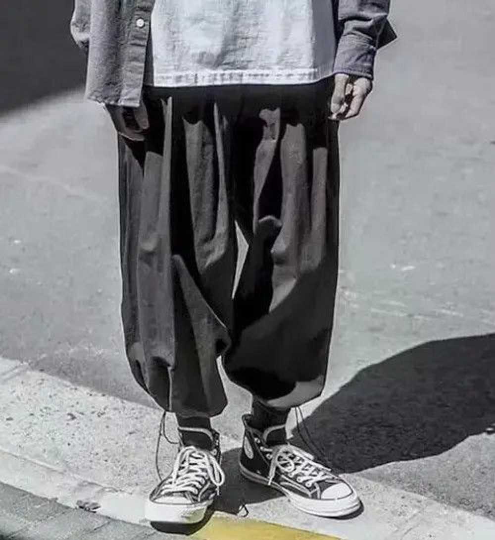 Japanese Brand × Vintage black oversize japanese … - image 1