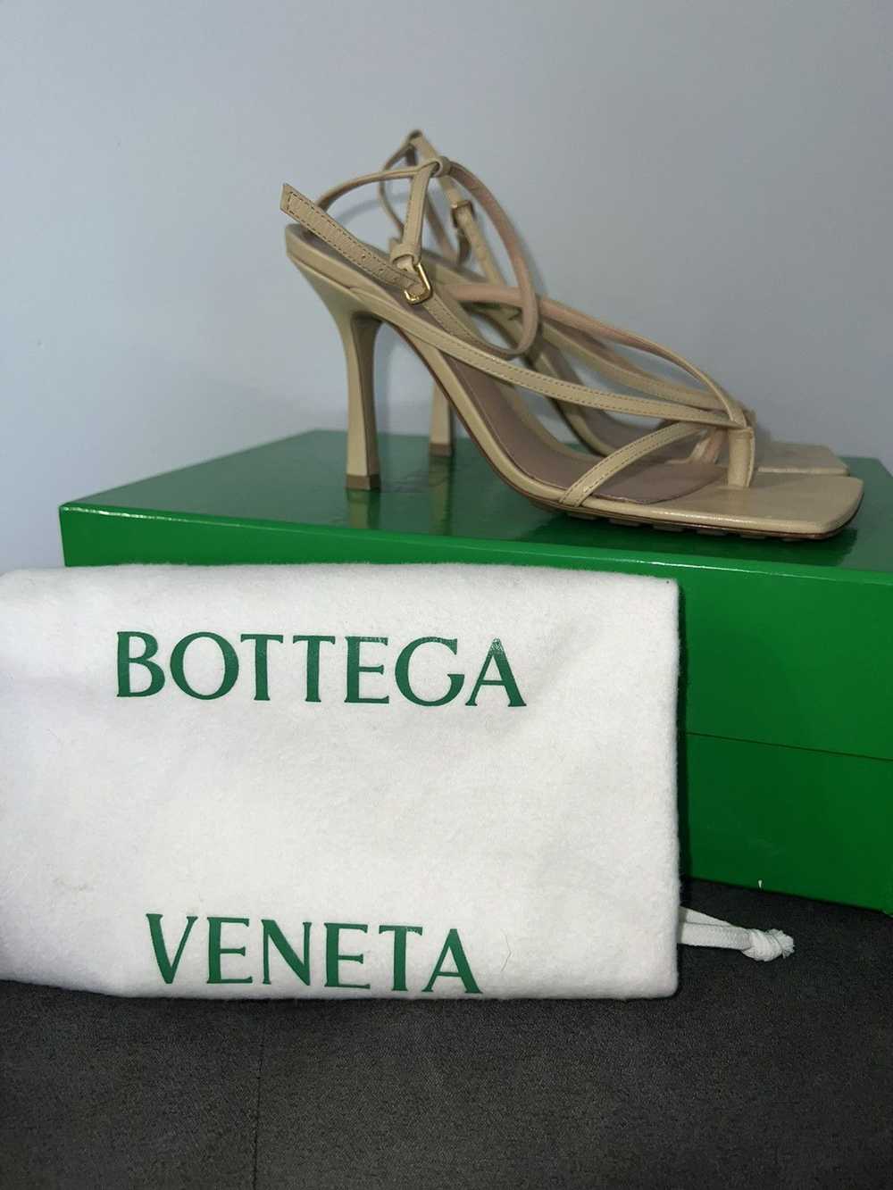 Bottega Veneta Bottega Vaneta Stretch Leather Str… - image 4