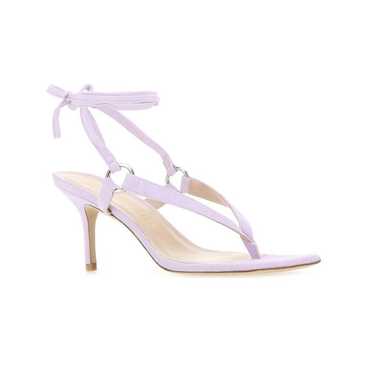 Stuart Weitzman Square Toe Thong Sandals