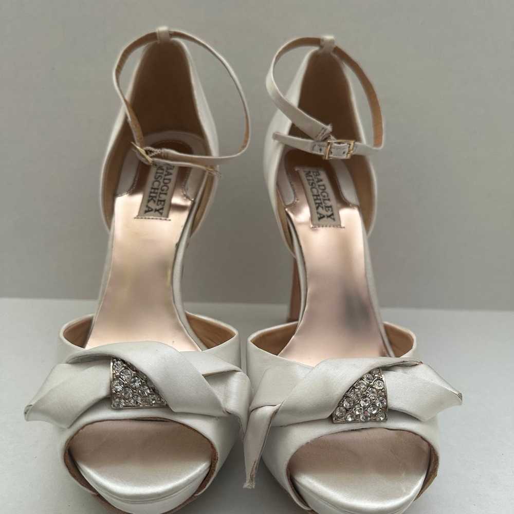 Badgley Mischka Odell Peeptoe Sandal - 7.5 - image 2