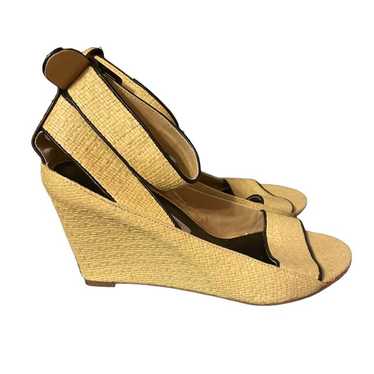 DIANE VON FURSTENBERG RAFFIA WEDGES