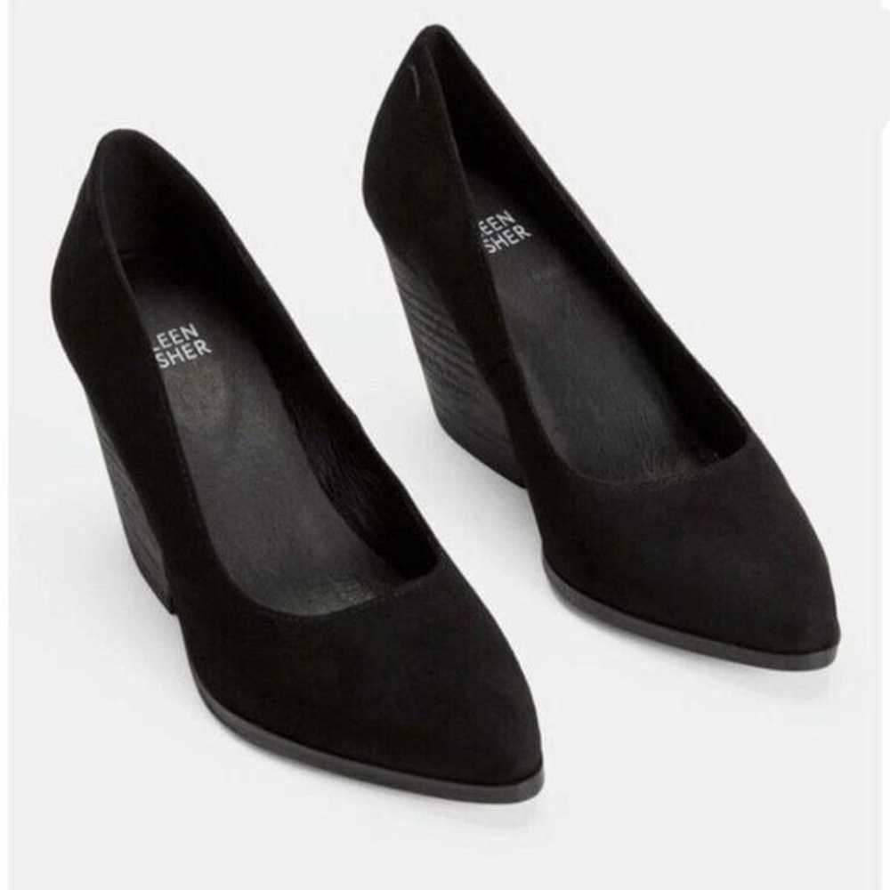 Eileen Fisher Hawk Suede Pump - image 1