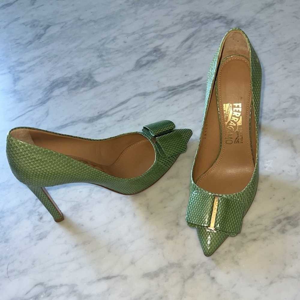 Salvatore Ferragamo size 8.5 pumps - image 5